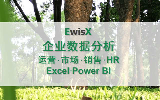 Excel商务数据分析和可视化综合应用 2025年 上海10月29-30